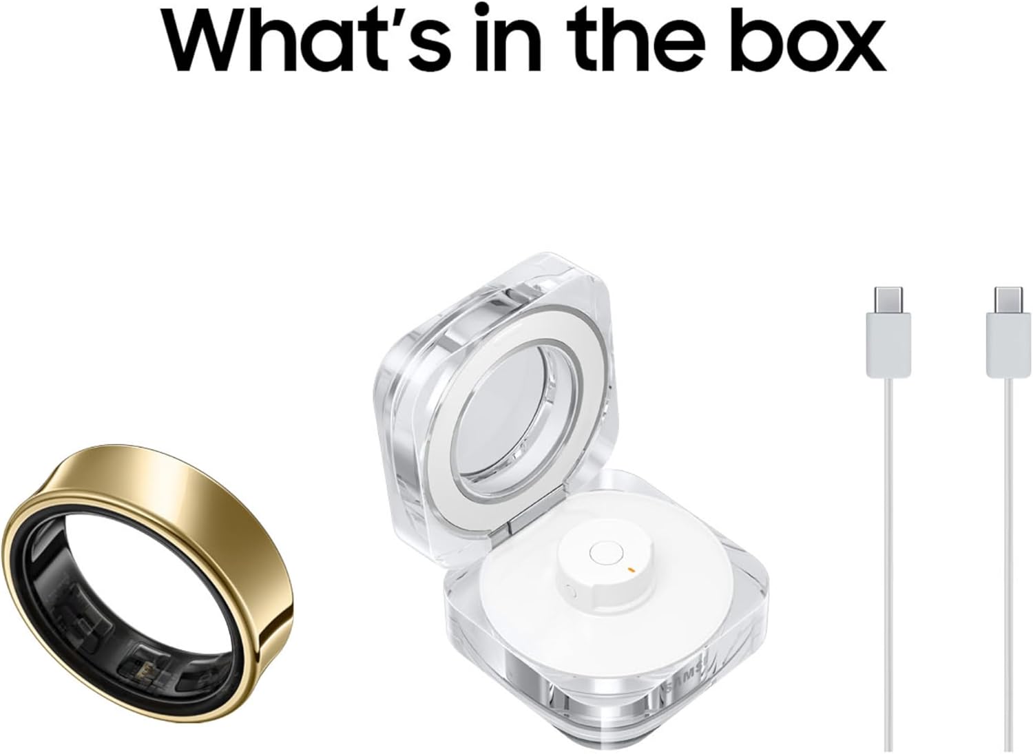 SAMSUNG Galaxy Ring, AI Smart Ring, Size 12, Titanium Gold, No App Subscription, Sleep Tracker, 6-Day Battery, Modern Unisex Ring with $50 Amazon Gift Card