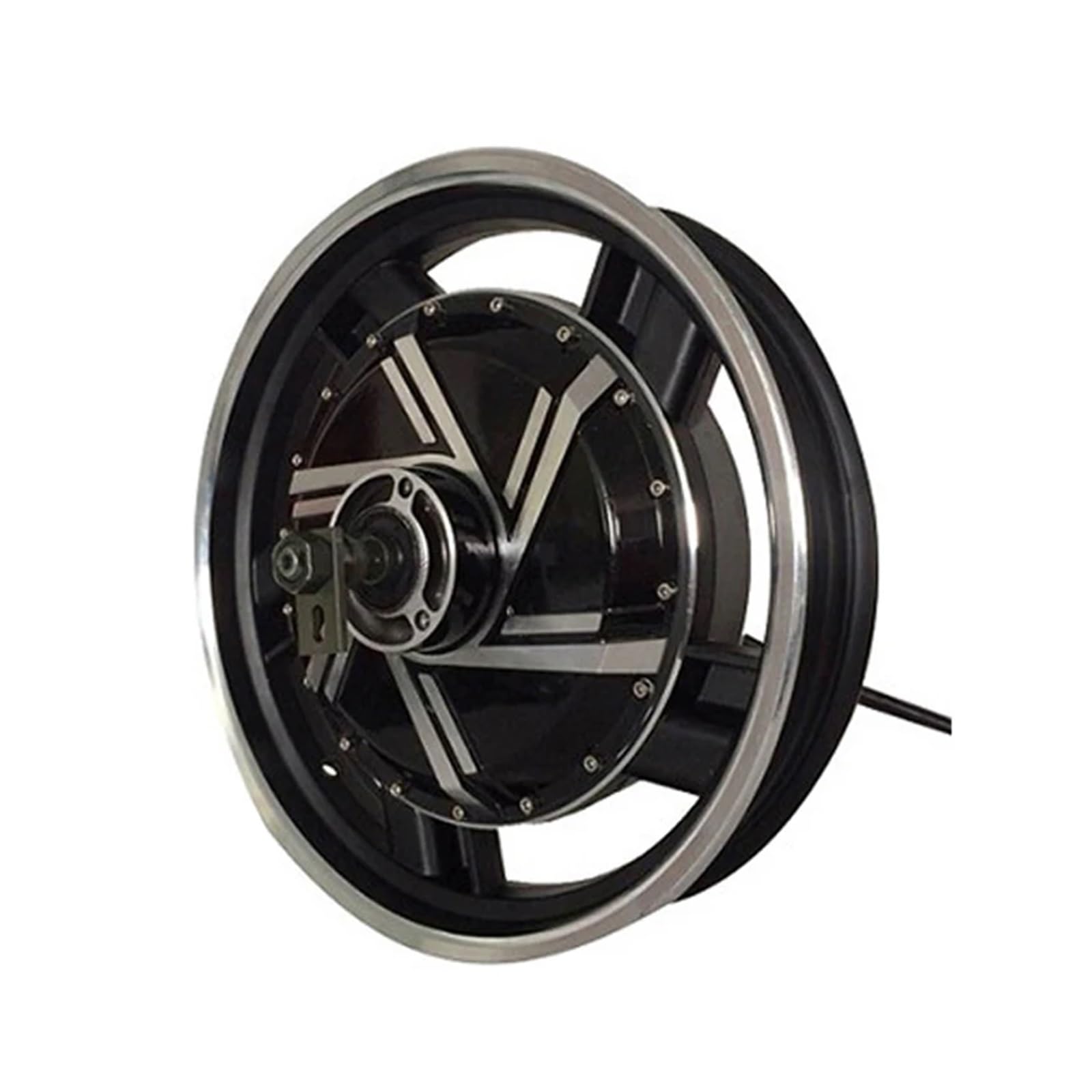 Mechanivis Hub Motor QS273 16inch 8000W for Electric Motorcycle V2 Type