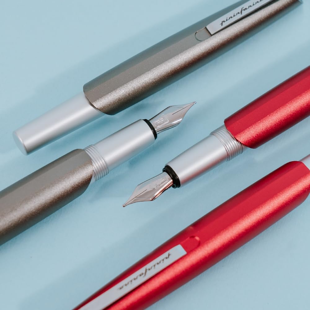pininfarina PF GO FOUNTAIN. BLUE. Luxury Pen. Fine Nib. Writing Utensil