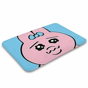 Amazon | おぱんちゅうさぎ バスマット 足拭きマット お風呂