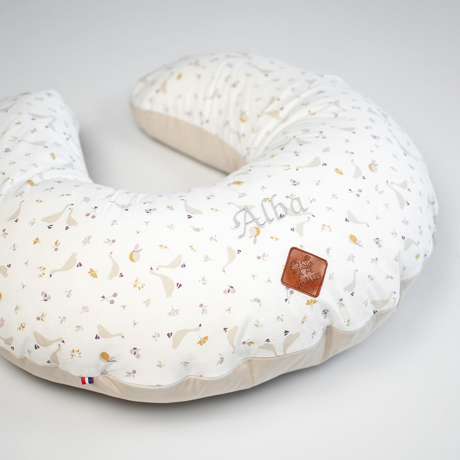 Sevira Kids – Cojín de lactancia ergonómico + funda, Sidonia Made in France