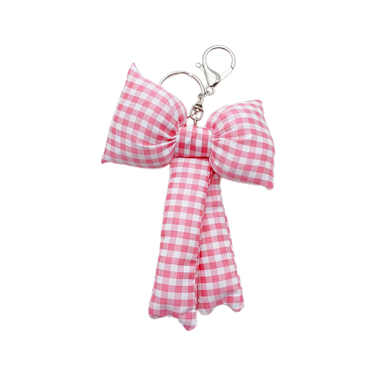 NEWFT Bowknot Charm Keychain for Women Girls Bag Purse Backpack Keyring Accessories