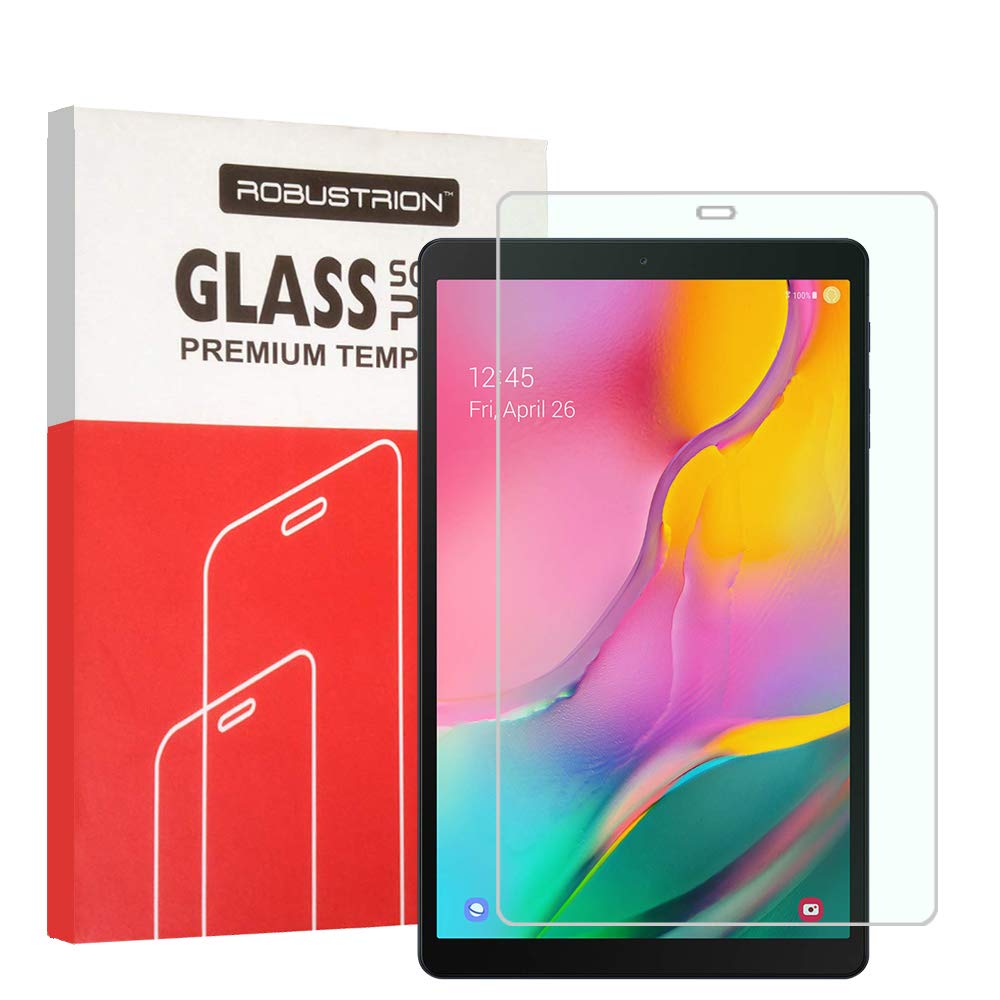 Robustrion Anti-Scratch & Smudge Proof Premium Tempered Glass Screen Protector for Samsung Tab A 10.1 inch 2019 (T510/T515) (B07VZCRP4D) Amazon Price History, Amazon Price Tracker