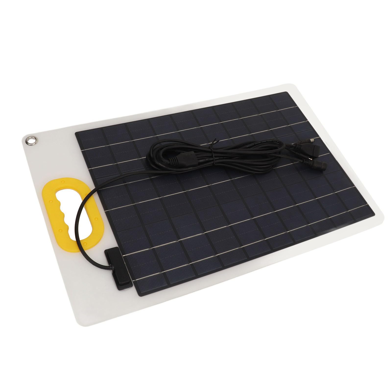KUIDAMOS Panel Słoneczny o Mocy 100 W, Lekkie Rozwiązanie do Szybkiego ładowania na Kemping, Przenośne, 42 X 26,5 Cm