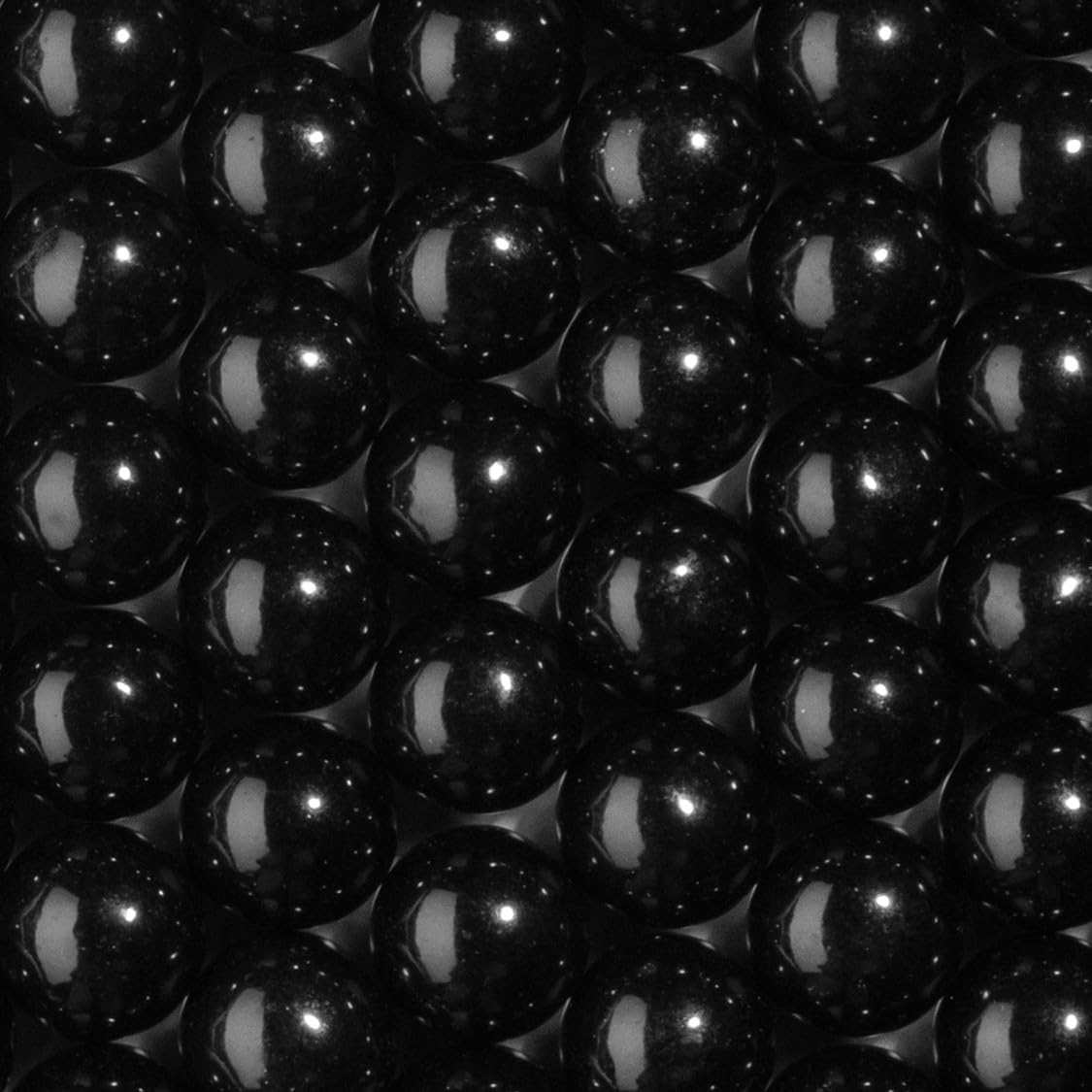 Candy Envy - Black and Gold 2 Pack Combo 1 Inch Gumballs - Approx. 113 Gumballs Per Bag - North American Made & Kosher Certified