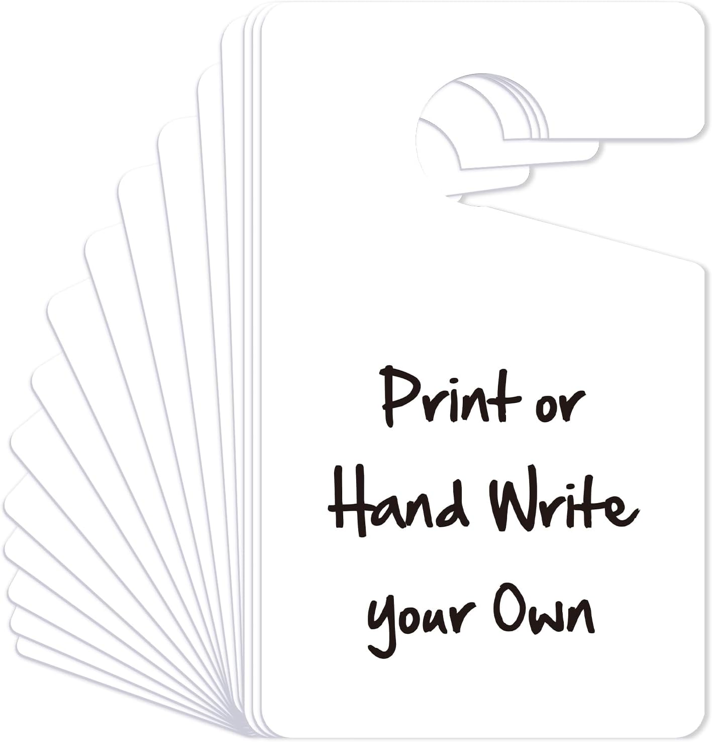 Parking Permit Hang Tag, Car Blank DIY Parking Pass Hang