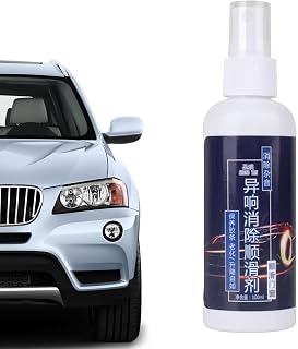 Lubrificante em spray de silicone | Lubrificante em spray de borracha para janelas,Lubrificante de redução de ruído de janela de carro 100 ml para proteger e lubrificar tira de borracha Gonipol
