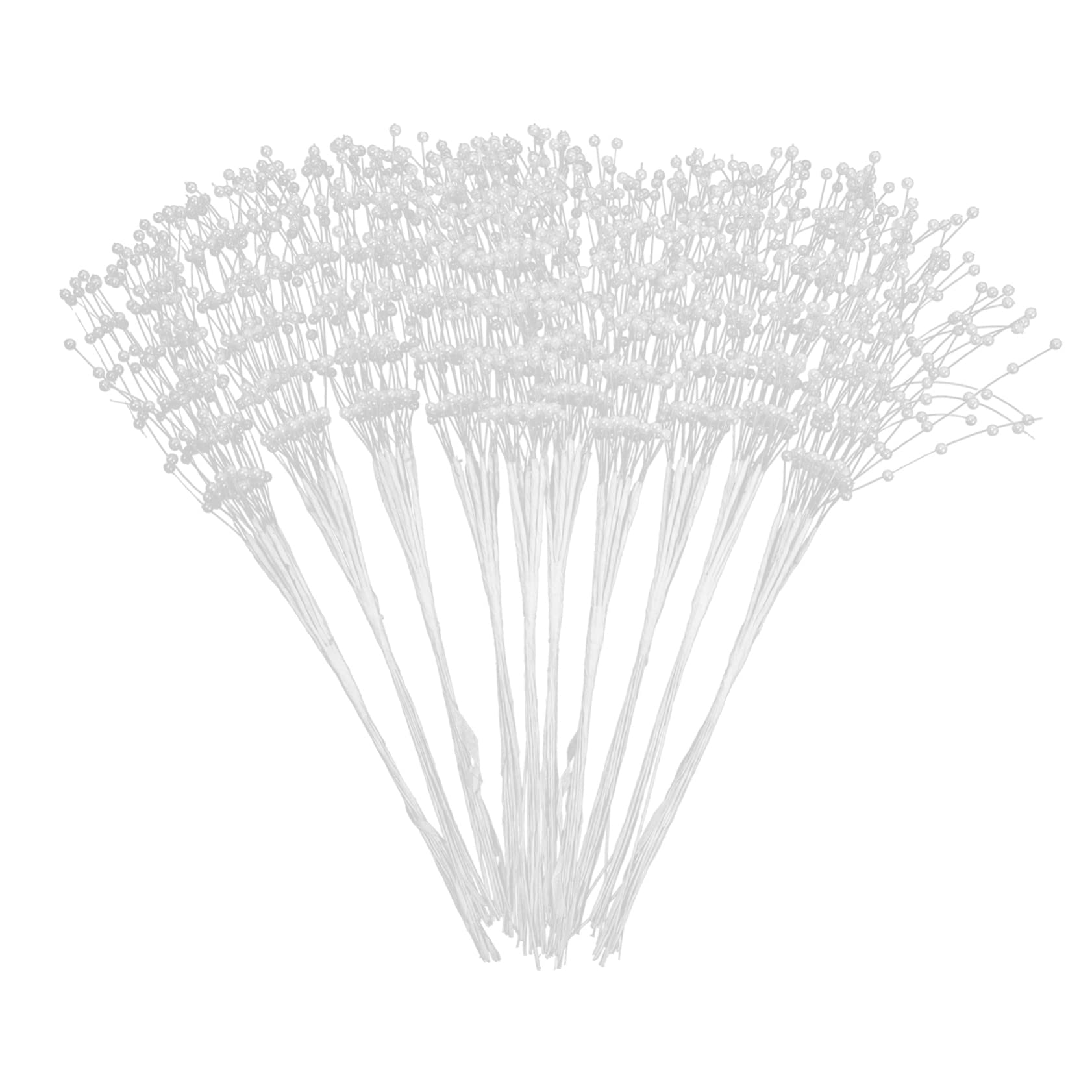 OSALADI 3 Set Accessori di Perle Perline Accessori per Matrimonio Perline Artificiali Perline Floreali Decorazioni Ornamento Perle Sciolte per Artigianato Decorazioni di Perle 100 Pezzi*3