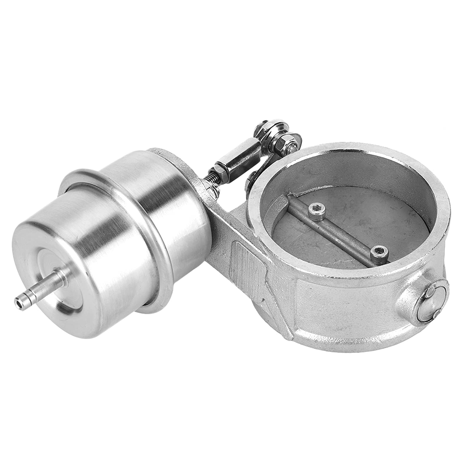 KIMISS Vakuum-Aktuator-Steuerventil, Hohe Kompression, Edelstahl 304, 3 Größen, Verbessert die Leistung, Autozubehör (2 Zoll (50 mm Innendurchmesser, 3,8 mm Dicke))