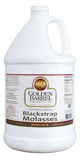 Golden Barrel Bulk Unsulfured Blackstrap Molasses Jug (128 Fl Oz)