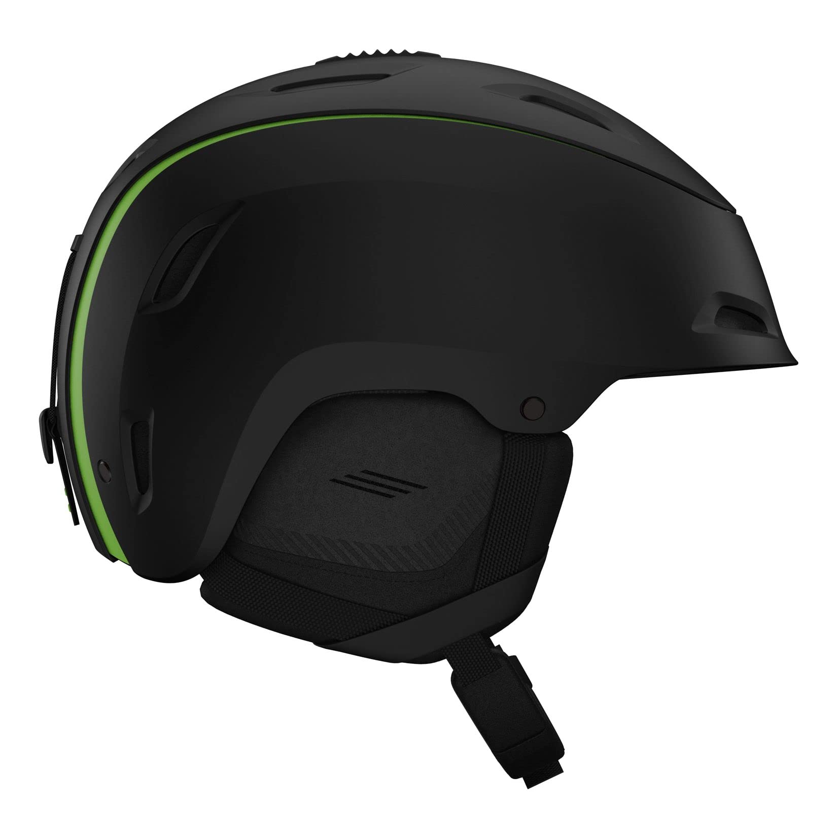 Giro Range MIPS Ski Helmet - Snowboard Helmet for Men & Women - Matte Black/Bright Green