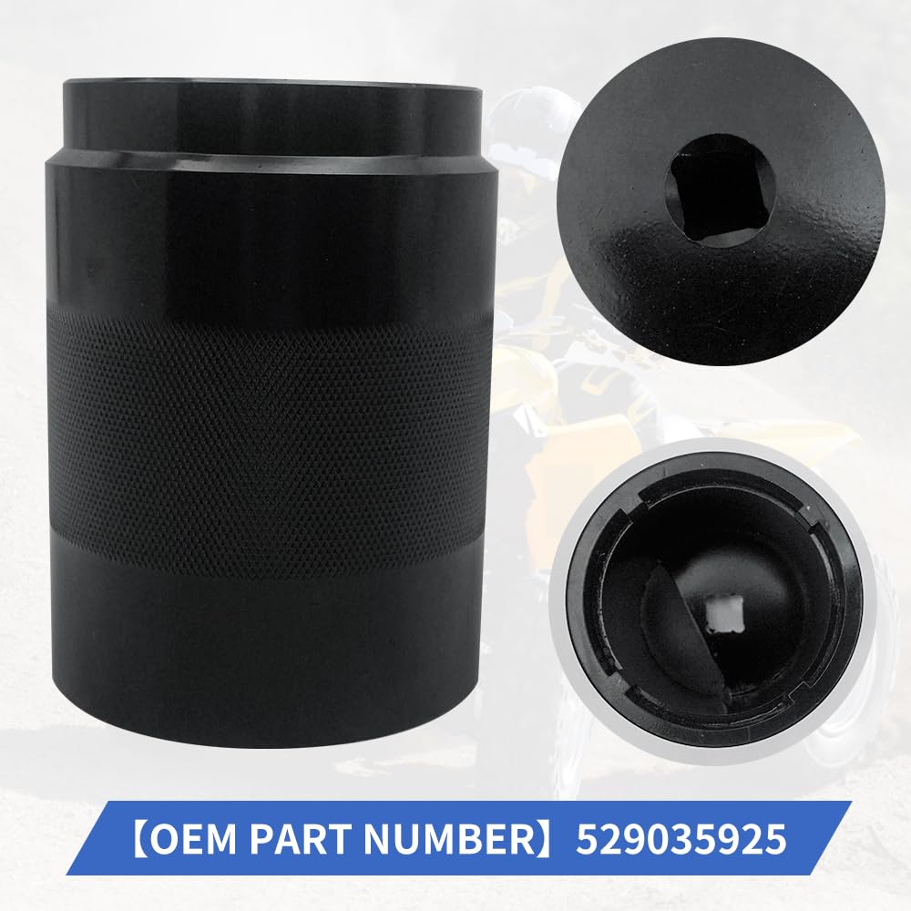 Herramienta de extracción de tuercas de brazo de arrastre/enchufe compatible con Can Am Outlander 400 500 650 800 1000 Renegade 500 800 850 OEM # 529035925