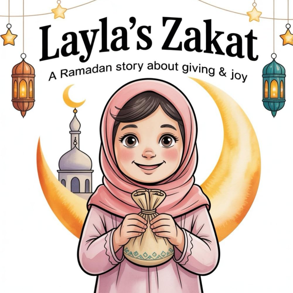 Layla’s Zakat: A Heartwarming Ramadan Story About Giving, Gratitude, and Eid Joy – With Coloring Pages & Activities for Muslim Kids Ages 4–8