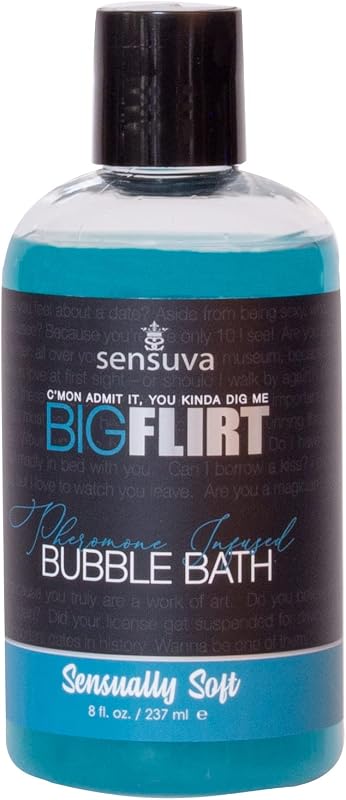 Espuma para banho Big Flirt Pheromone Bubble Bath sensuva, 240 g