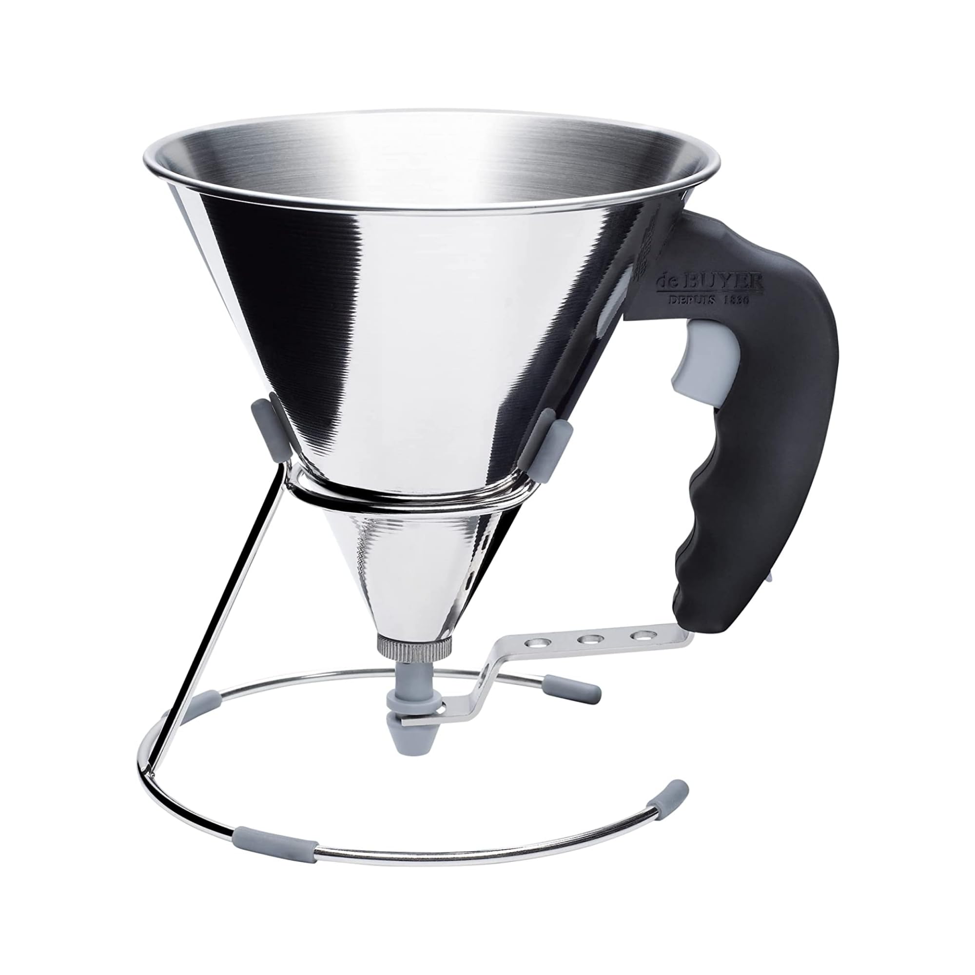 Imbuto Dosatore Per Pastella In Acciaio Inox 1200ml - Per Pancake, Waffle, Dessert - Foto 11