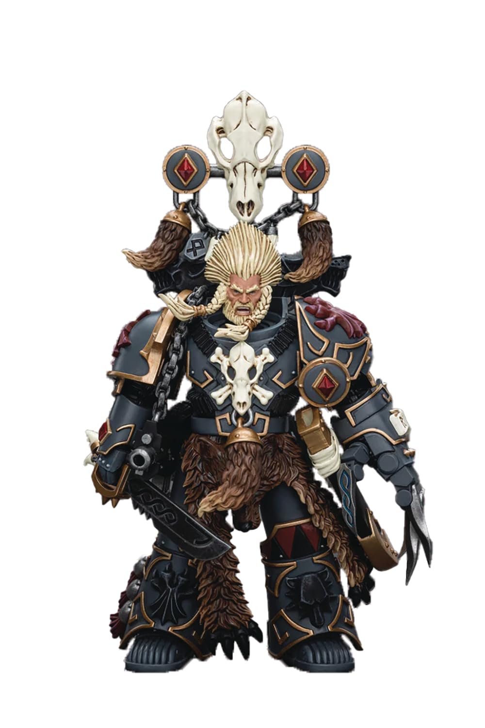 Amazon.com: Warhammer 40K: Space Wolves Geigor Fell-Hand 1:18