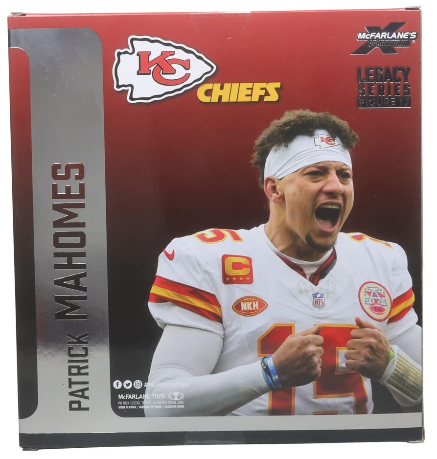 マクファーレン NFL 7インチ パトリック・マホームズ chase 赤/ マクファーレン NFL 7インチ パトリック・マホームズ chase 赤