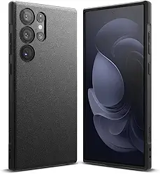 Capa Anti Impacto Ringke Modelo Onyx Compatível com Galaxy S23 Ultra (6.8 Pol) (Preto)