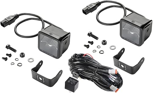 Miniatura 5 de Hella Black Magic - Kit de cubo de la serie LED de 2.7 pulgadas, luz LED para alimentos con arnés de cableado, luz todoterreno de alto rendimiento