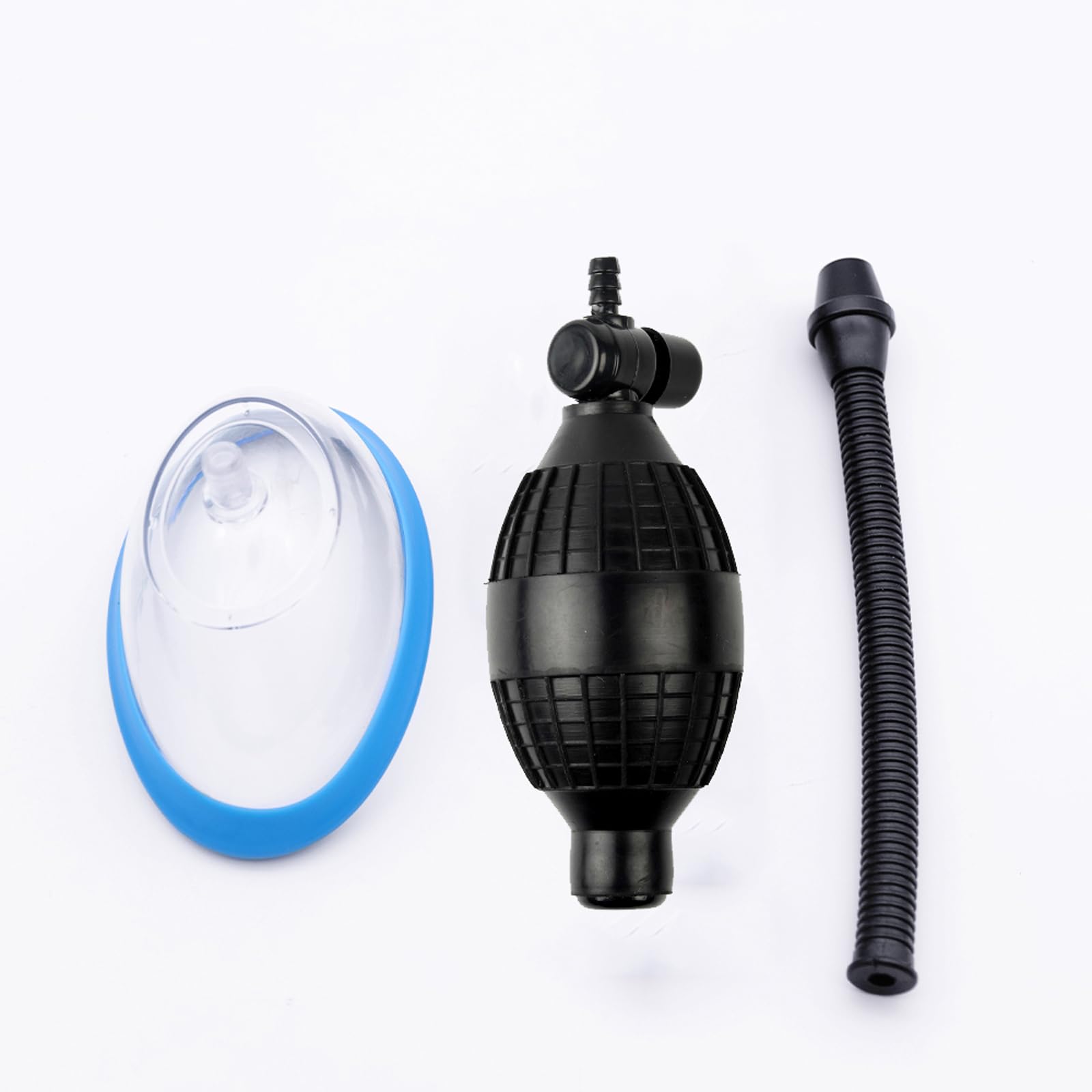 de pompe vaginale pour tétons, 2 pièces, succion de clitoris, ventouse vaginale, ventouse de clitoris, masseur de sein, pompe à chatte sous vide, jouet sexuel pour femmes et couples(Blau)