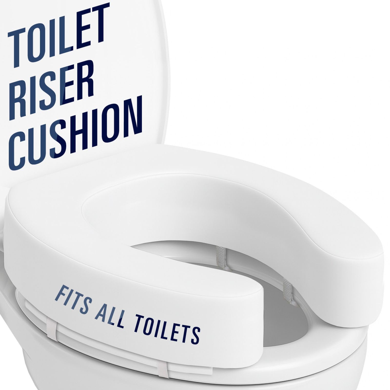 Soft Toilet Seat Cushion - Comfort & Support -10 Soft Toilet Seat Cushion - Comfort & Support -10