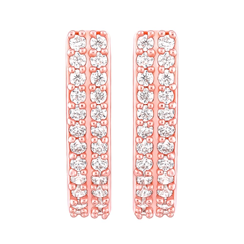 GIVA 925 Silver Rose Gold Slender Earrings| Drops to Gift Women & Girls | With Certificate of Authenticity and 925 Stamp | 6 Months Warranty* (B0CVN8JVPJ) Amazon Price History, Amazon Price Tracker