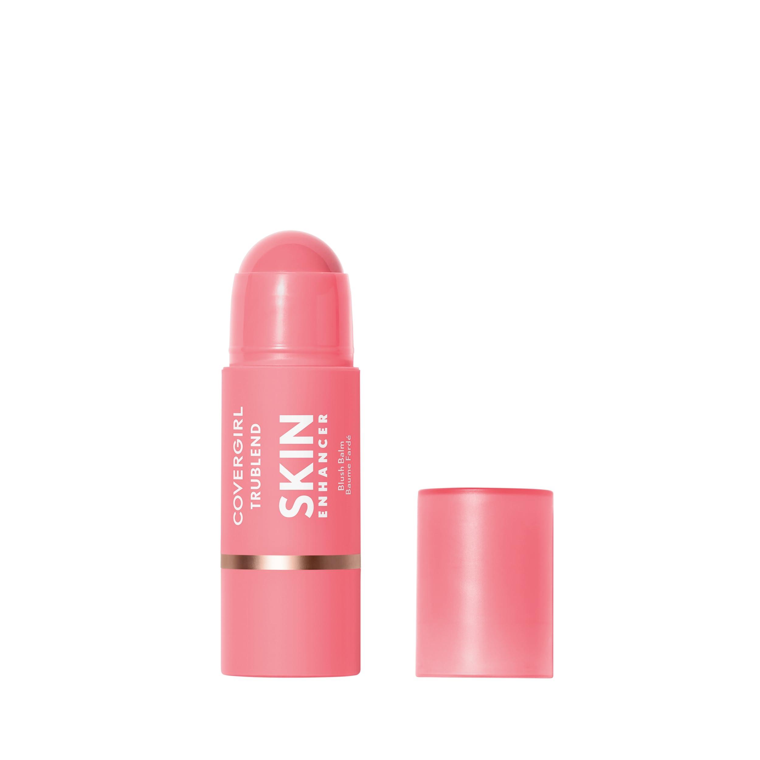 COVERGIRL Trublend Skin Enhancer Blush Balm Stick, Vegan Formula, Easy to Use, Glides on Effortlessly, Non-Greasy, Doesn't Crease - 250 Sleepy Mauve (Bright, Cool Mauve) — view 10