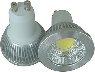 5pcs LED Lighting Spotlight GU10 5-6W COB Dimmable 110V / 230V LED GU10 (Color : 110-130V, Size : Warm White 3000K)