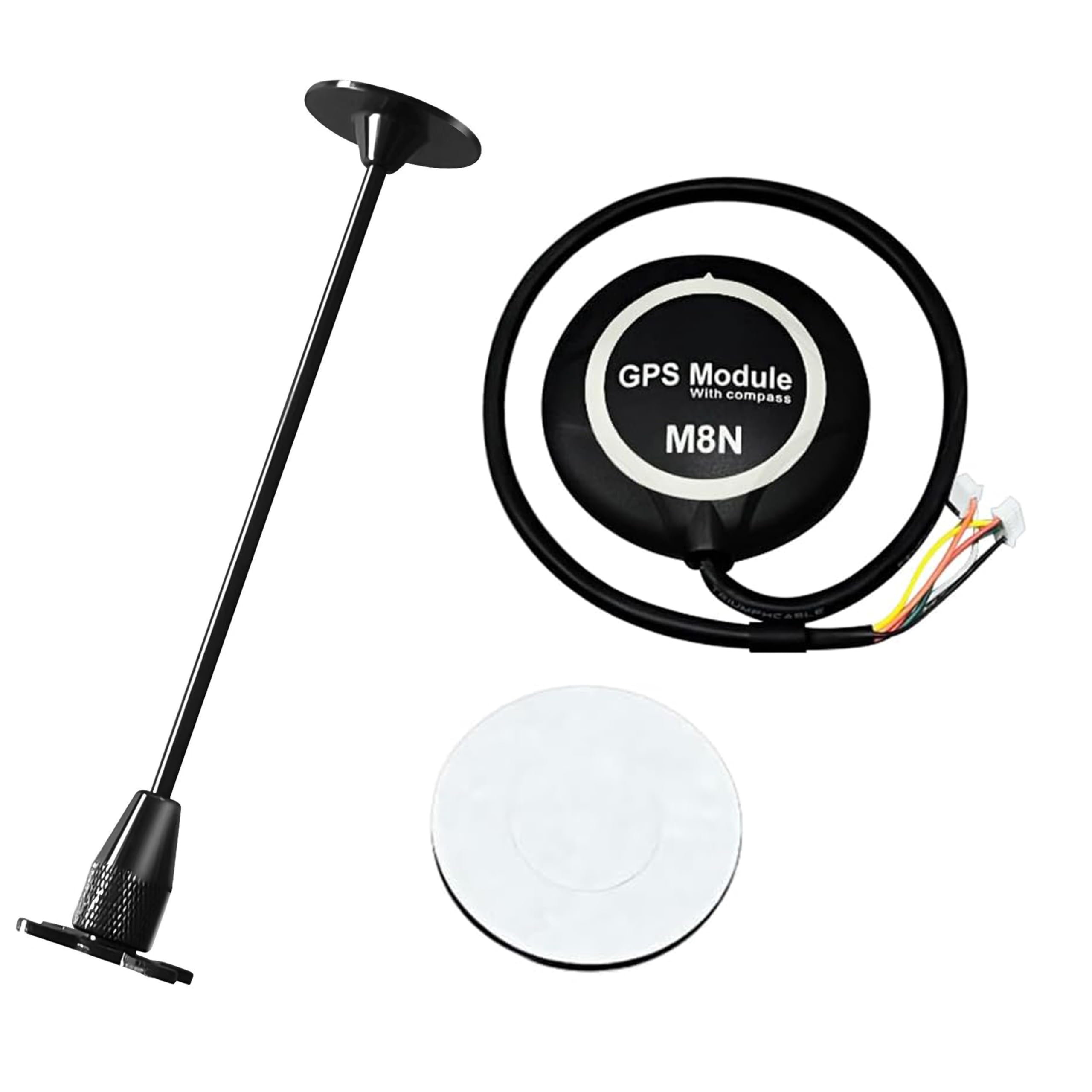 HAWK’S WORK M8N GPS Module with Bracket, High Positioning Accuracy for DIY Drone Multirotor RC Plane etc.