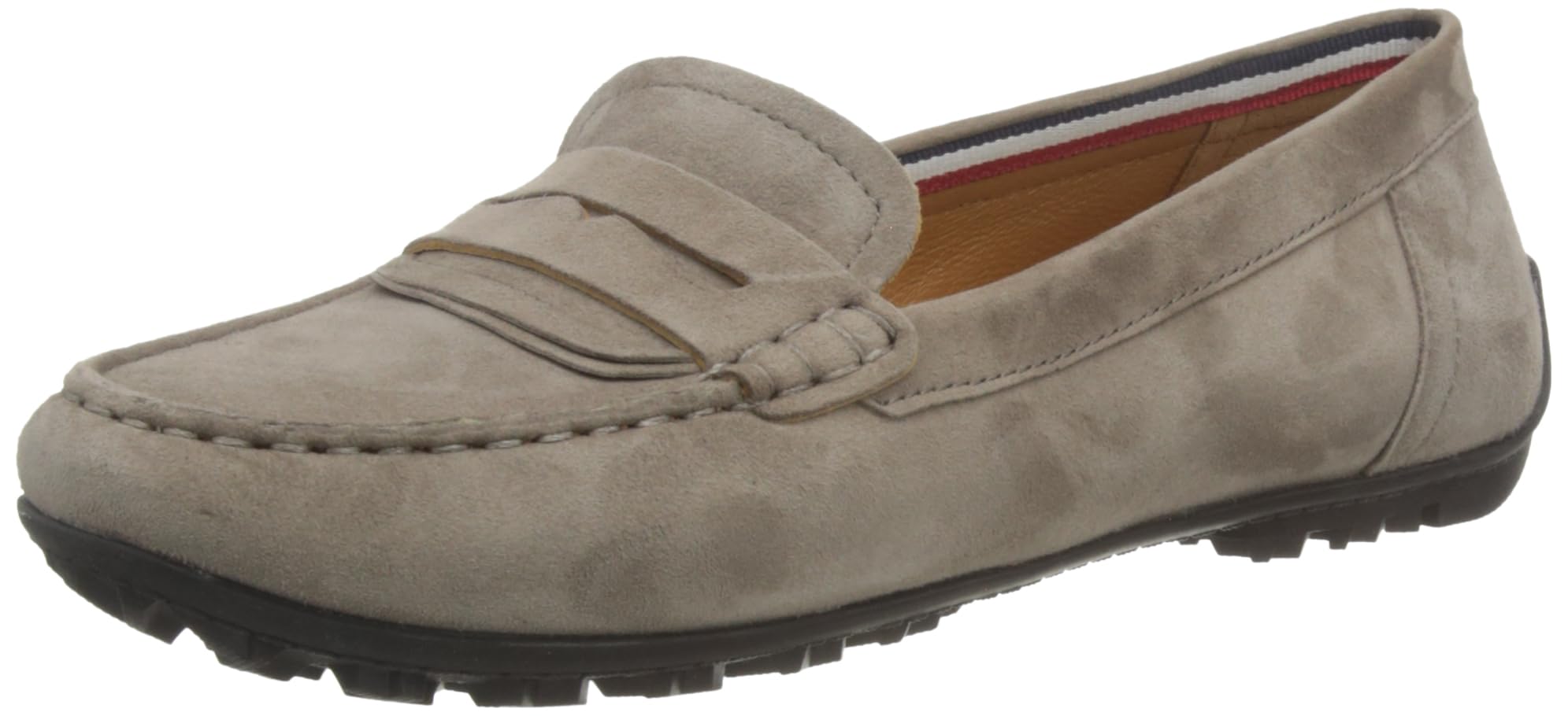 Geox Women's D Kosmopolis + GripMoccasin, Brown, 5 UK