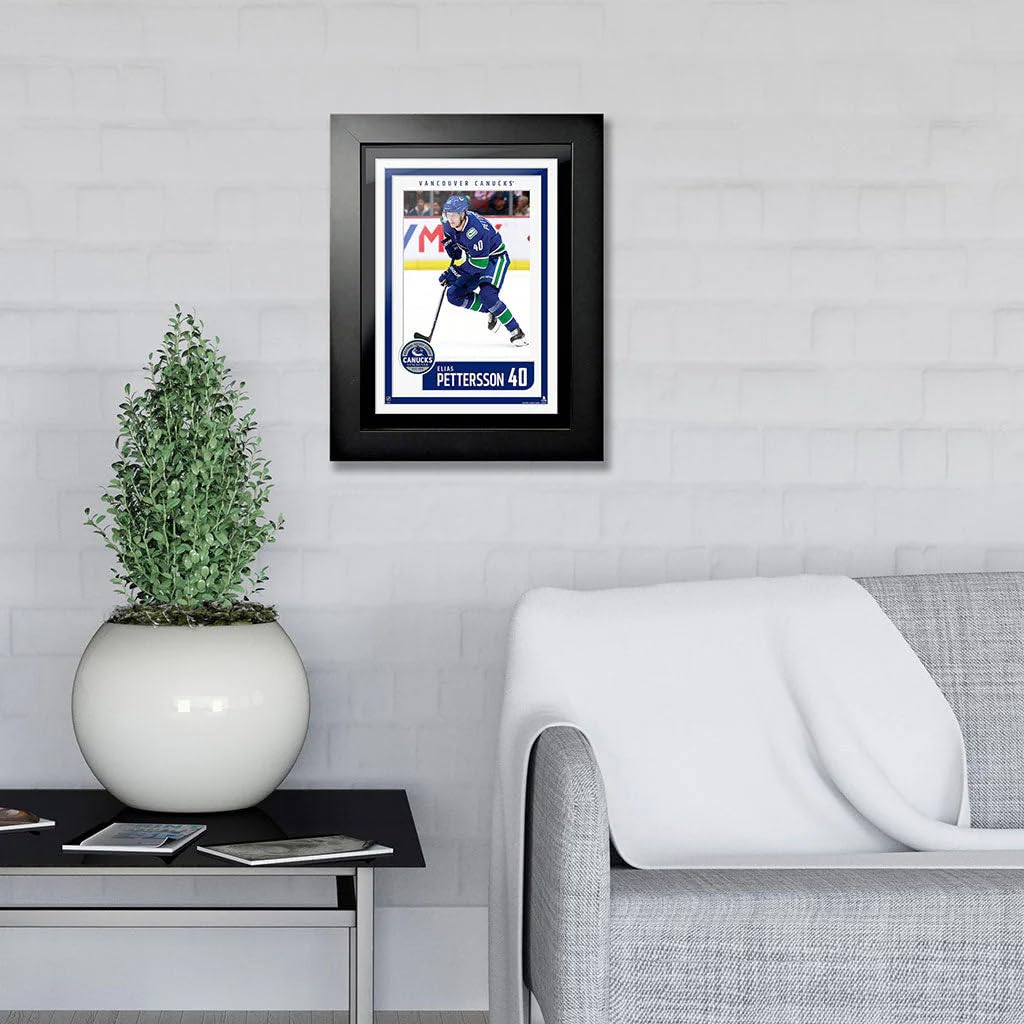 Vancouver Canucks Elias Pettersson Frame - 12