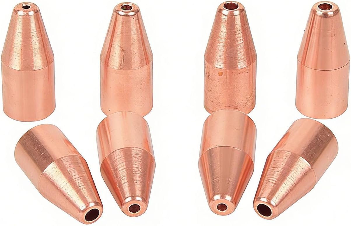 M5 Laser Welding Cutting Nozzle, Copper Cap Welding Accessories, Handheld Laser Welder Nozzle, Welding Contact Tips, Welder Accessories 50pcs Aperture 2.0mm