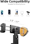 TODI 63" Phone Tripod, Tripod for iPhone & Portable Selfie Stick Tripod with Remote, Phone Tripod Stand for Video Recording, Travel Tripod for Cell Phone Tripod Compatible with iPhone 15/14/13/Android