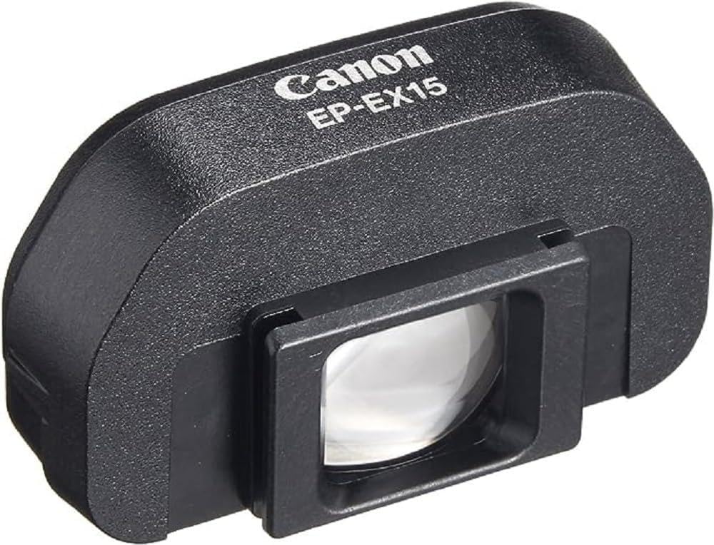 Canon EP-EX15 - Extensor de visor para Canon EOS, negro