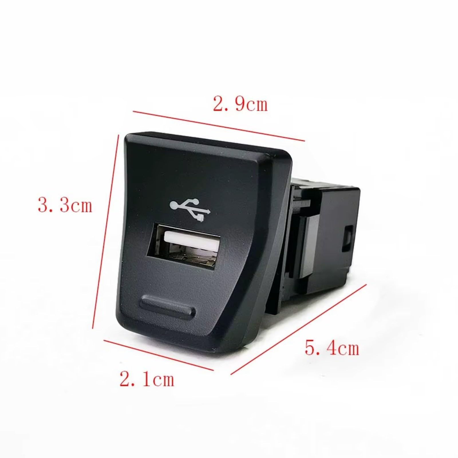 Toma Auxiliar USB Compatible Con Toyota Para Rav4 2019 2020 Toma De Interfaz Audio Para Cargador De Coche Interior Rápido Partes Coche