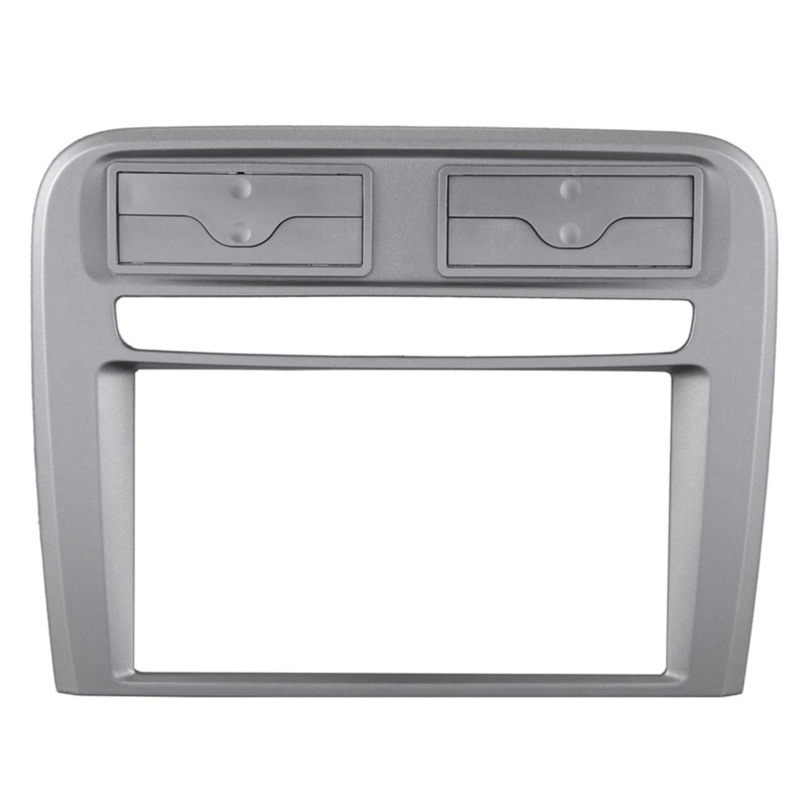 Cadre Finition autoradio Radio 2 Din Autoradio Fascia Roue Gauche Tableau Bord Installation Garniture Cadre Stéréo Kit pour Fiat pour Grand pour Punto 2005-2009