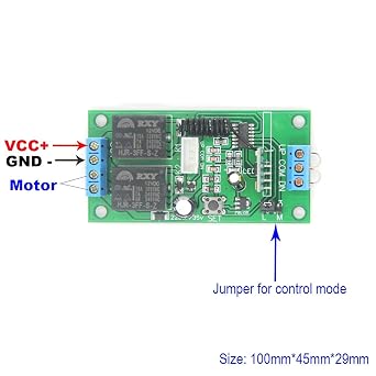 Universal 12V DC Motor Control Radio Remote Control 10A Range 100m 200M Motor Controller Forward+Reverse+Stop Switch Linear Actuators Linear Motor