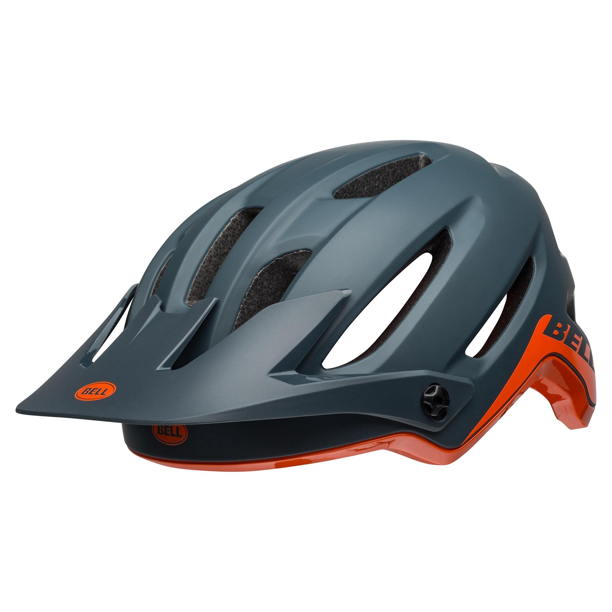Bell 4Forty MIPS MTB Helmet 2019: Cliffhanger Matte/Gloss Slate/Orange L 58-62cm — image 1