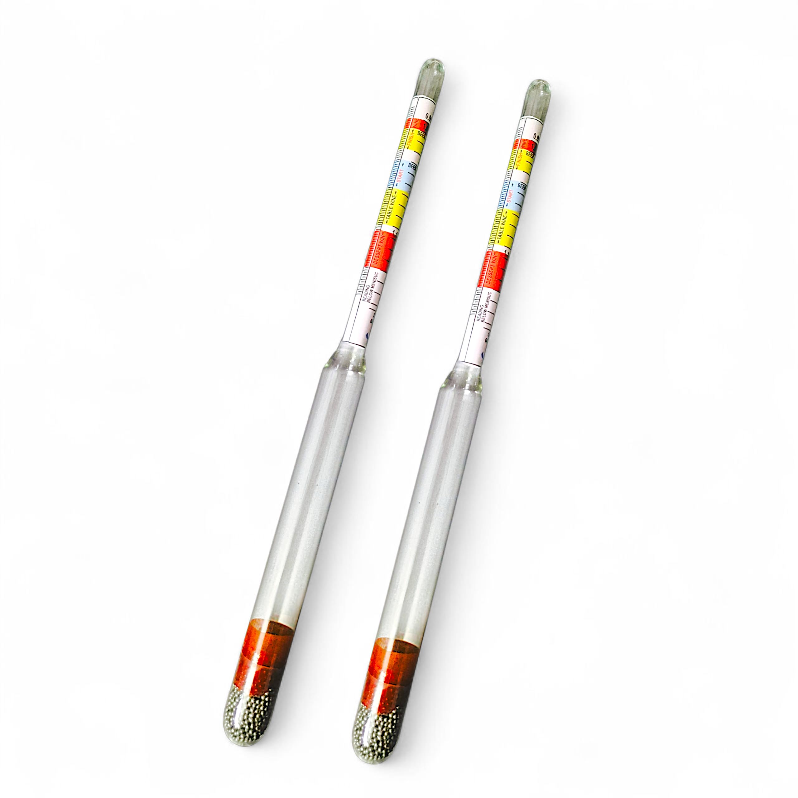 SKAN's Triple Scale Hydrometer for Wine, Beer, Mead etc. | For Distillery & Alcohol Industries | With Protective case | Pack of 2 |-picture-13