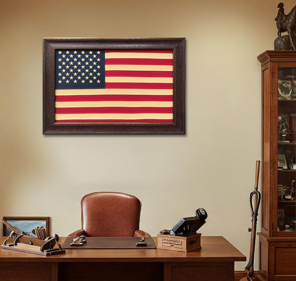 | Betsy Ross Flag Stretched | Framed Historic Flag | Various Sizes