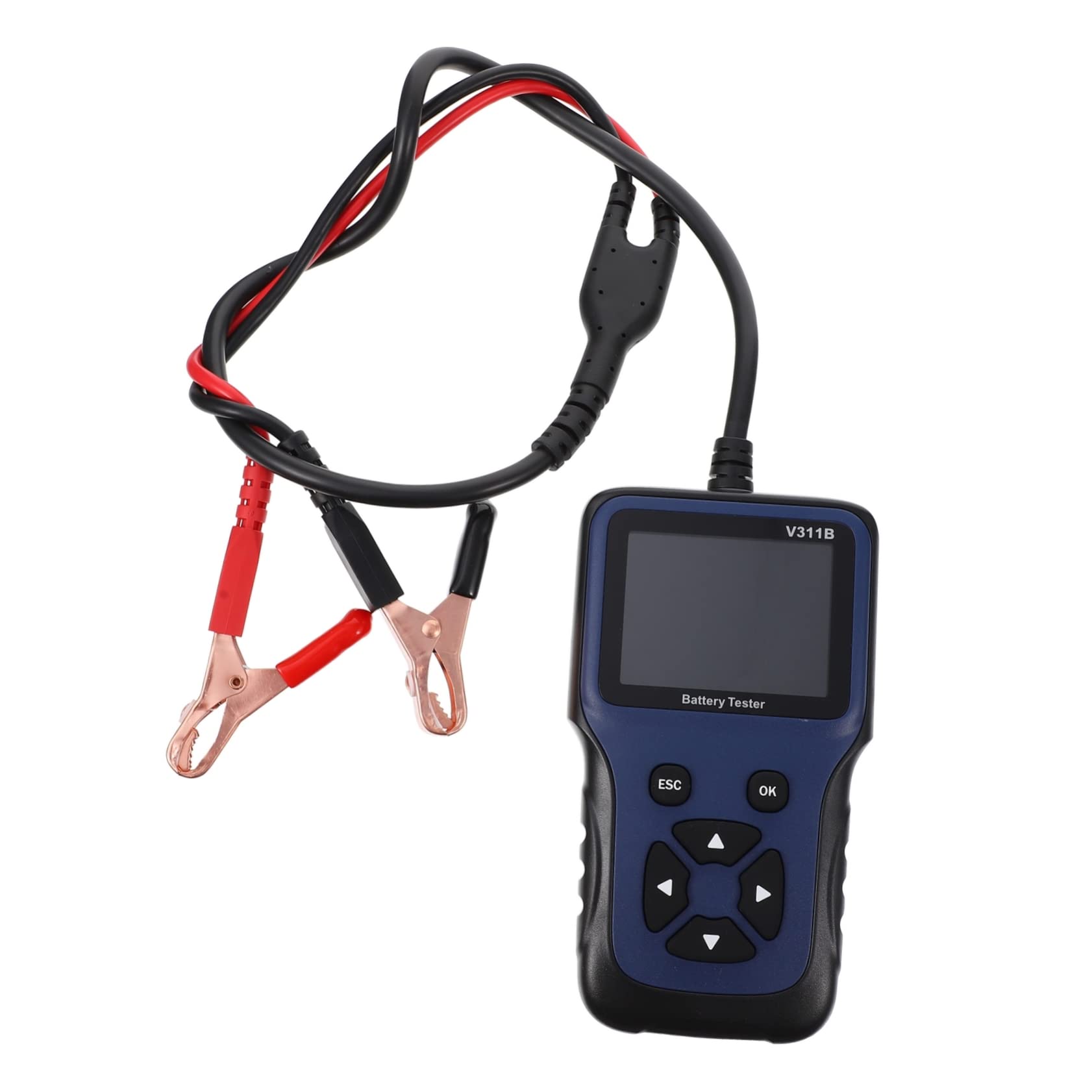 Luxshiny Car Battery Checker 12v Auto Battery Tester Portable Load Tester Printer 9 Languages Craftsmanship