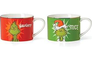 Lenox 894171: Festive and Endearing Grinch Coffee Mugs for Holiday Cheer