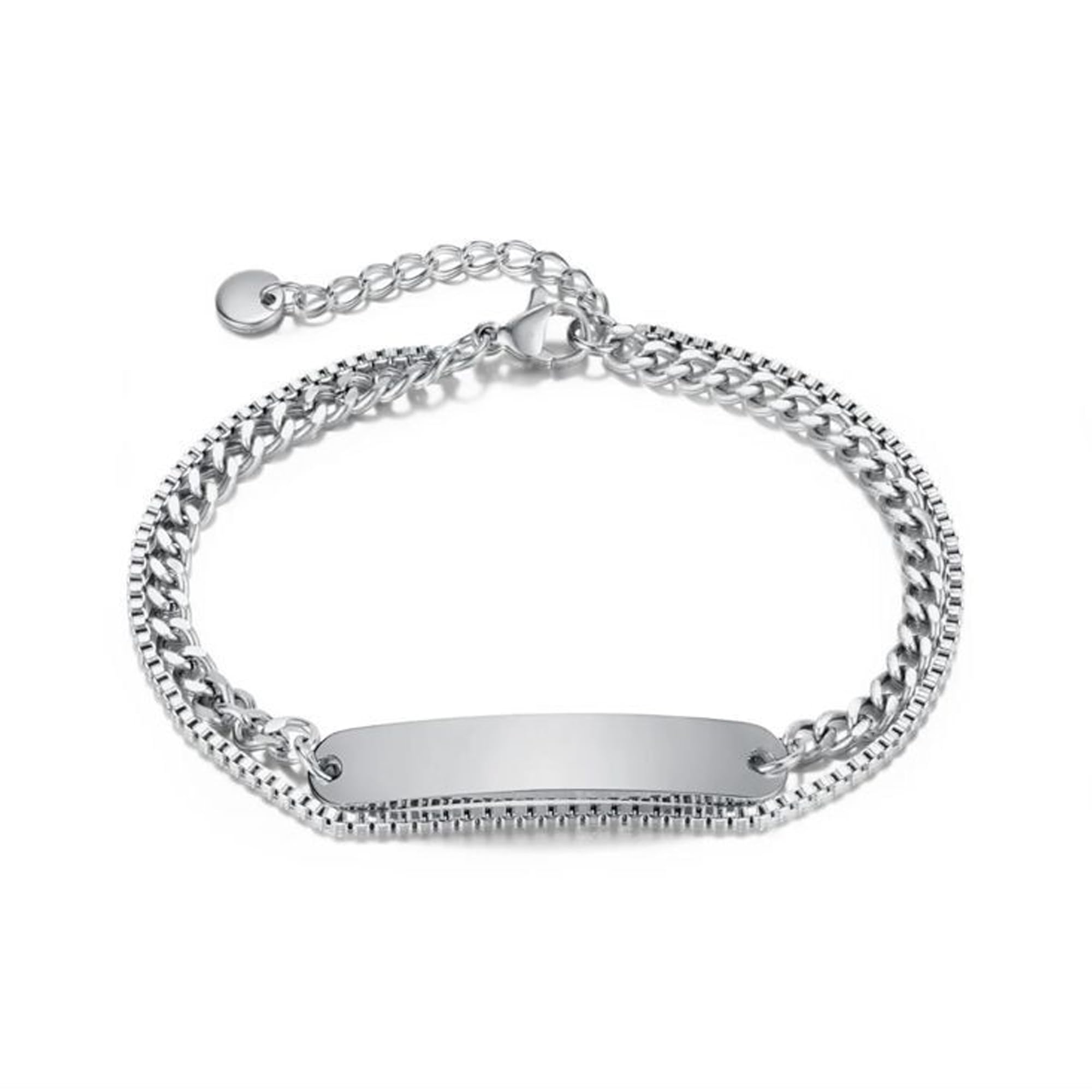 Fashiol Frill Stylish Gold Colour Chain Bracelet for Women|Simple Stainless Steel |Bracelet for Girls Gift |Hand bracelet-image-44