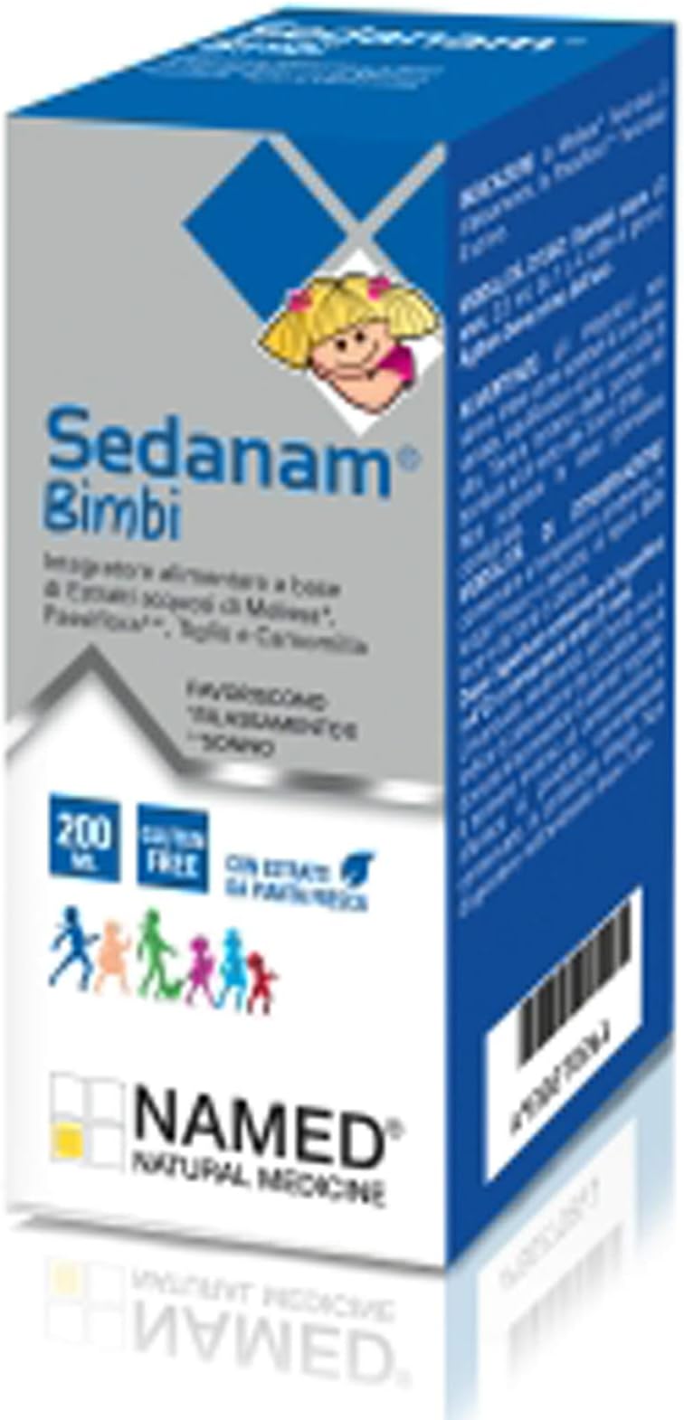 Supplement Sedanam Bimbi Sciroppo-Baby Syrup For Sleep 200 Ml
