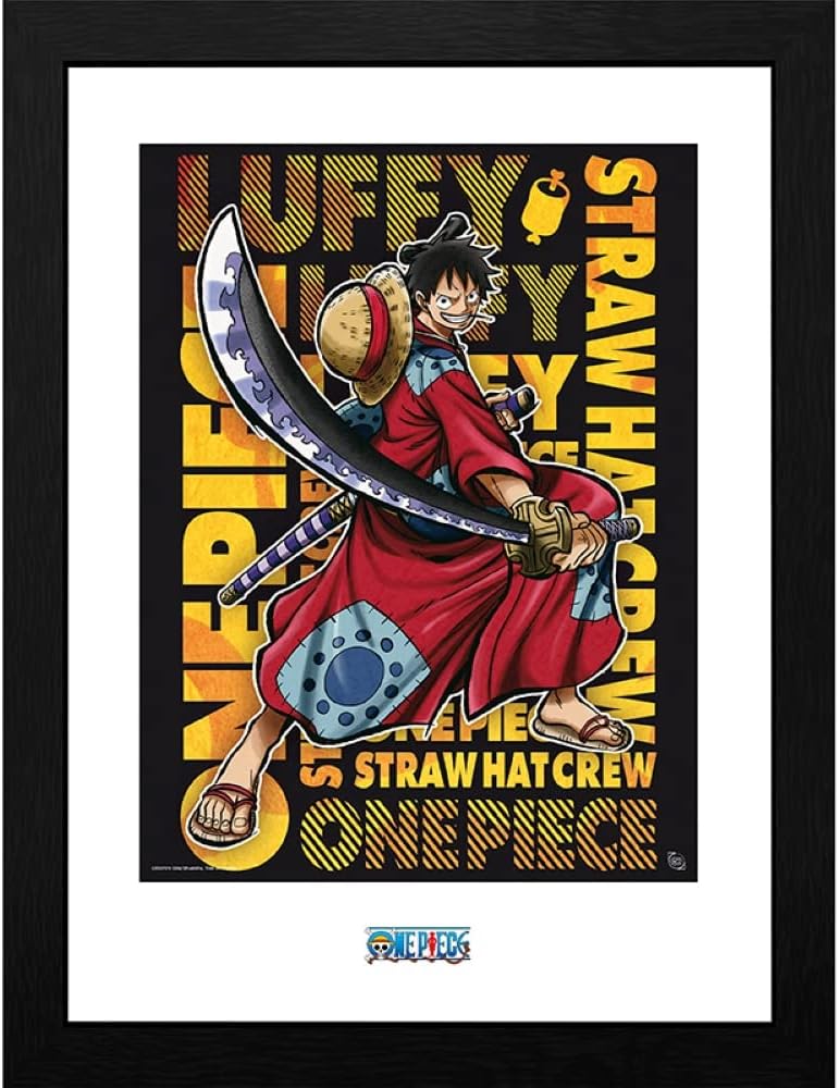 ABYstyle GBEye ONE PIECE Luffy at Wano Artwork Framed Print