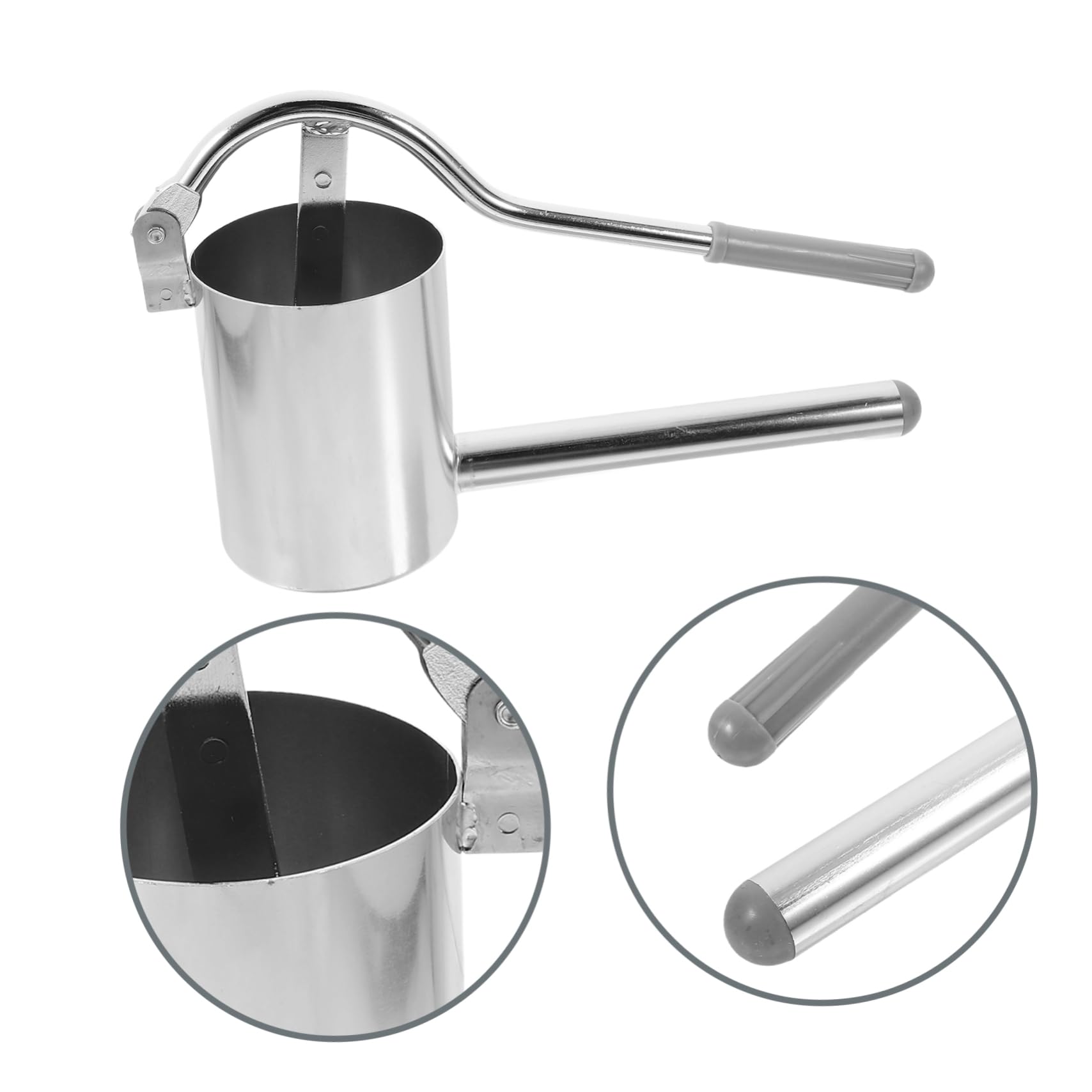 SECFOU Máquina Prensadora de Fideos y Portátil de Acero Inoxidable Manual Fácil de Operar para Cocina Casera y Elaboración Práctica de Pasta