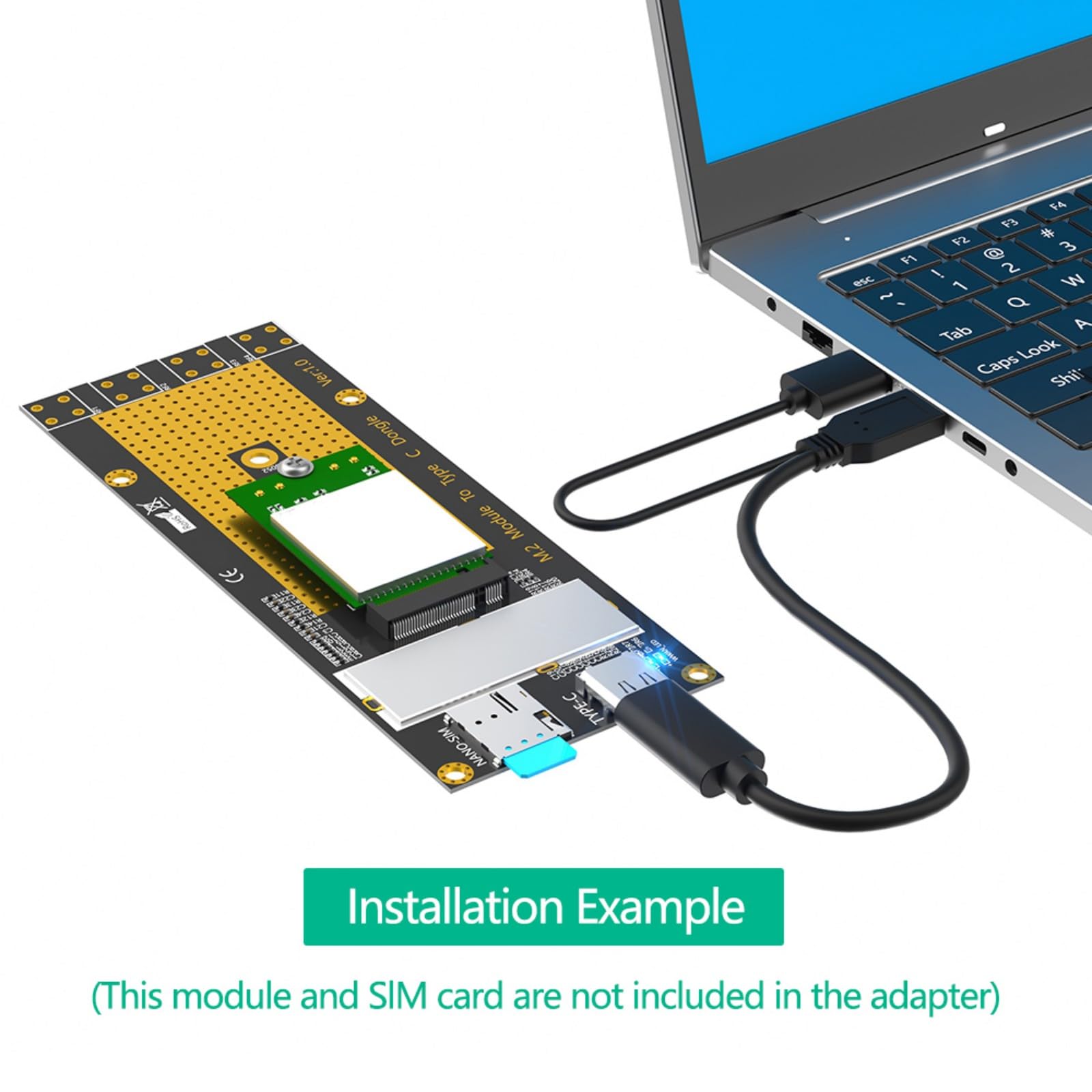 Modulo B a Tipo C Scheda Espansione Scheda di Accesso di Rete per RM500Q RM500U per Computer