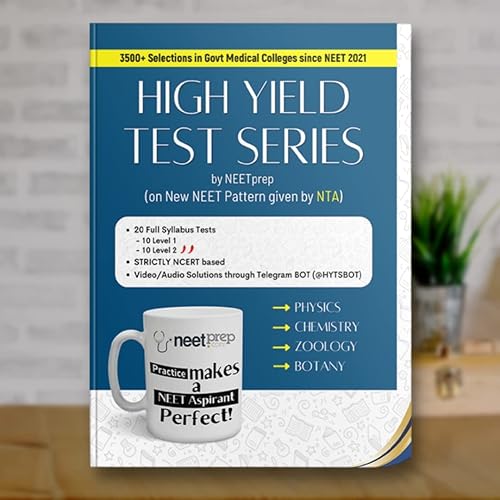 High Yield Test Series by NEETprep (20 Full Syllabus Tests based on New NTA NEET Pattern)