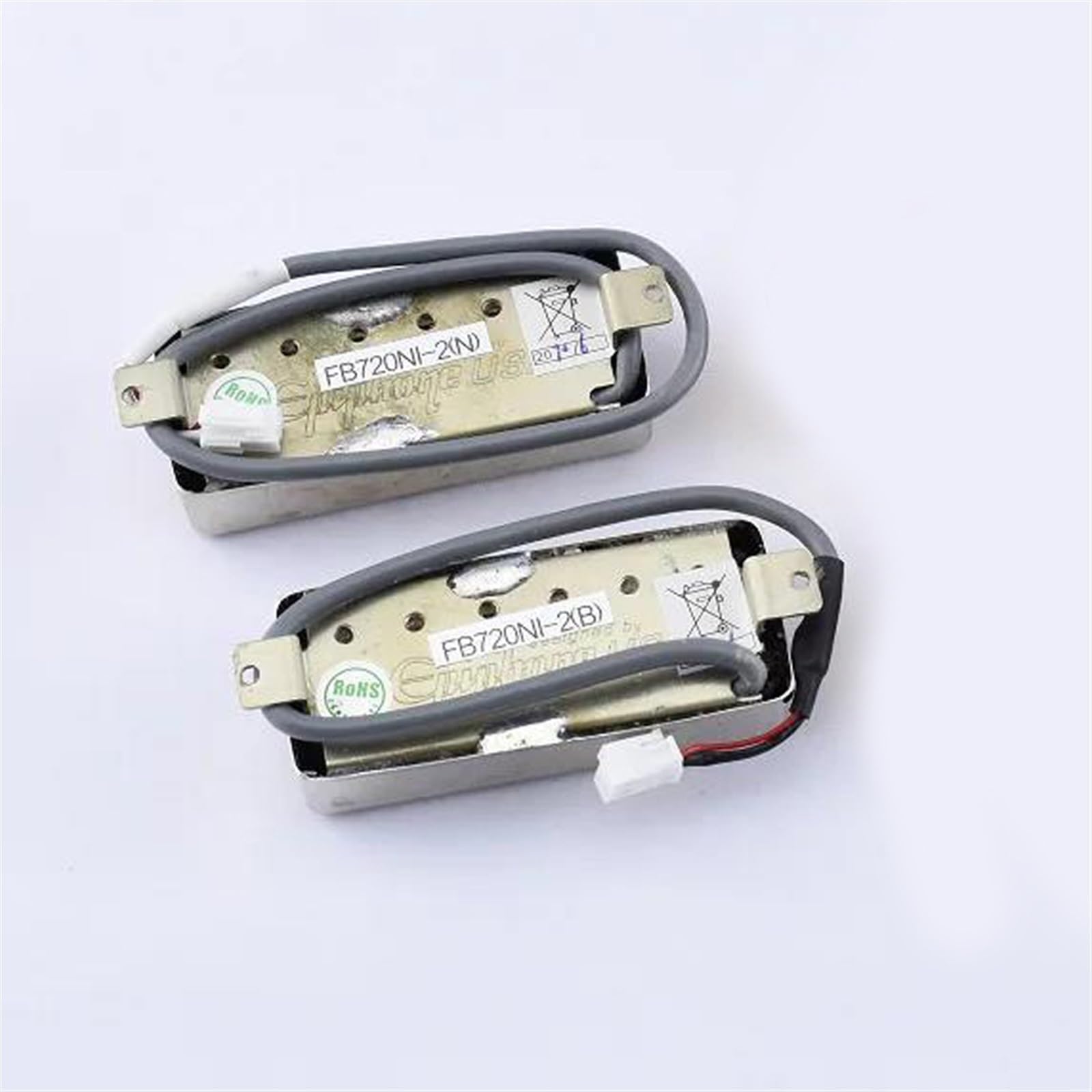1 zestaw przetworników gitarowych Alnico Mini Humbucker dla Epi Uptown Kat ES(Color:Nickel 1 Set)