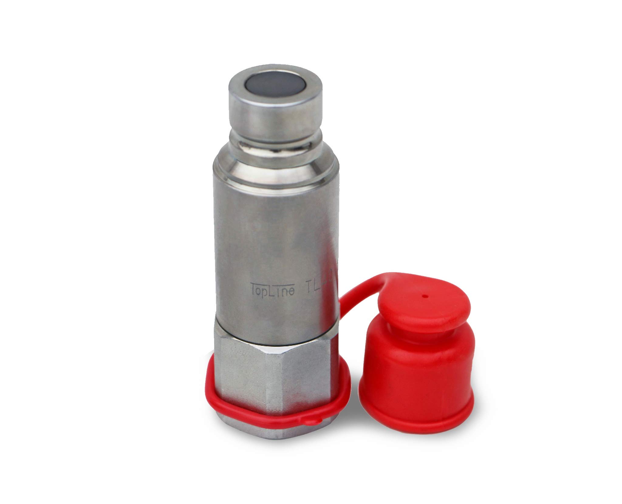 TL86 3/4"(#12) SAE Flat Face Connect Under Pressure Hydraulic Quick Coupler Set 1/2" Body for Bobcat Skid Steer